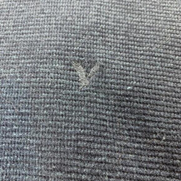 American Eagle Mens Black Long Sleeve Pullover Sweater Shirt Size Large​​​​ - Picture 7 of 7